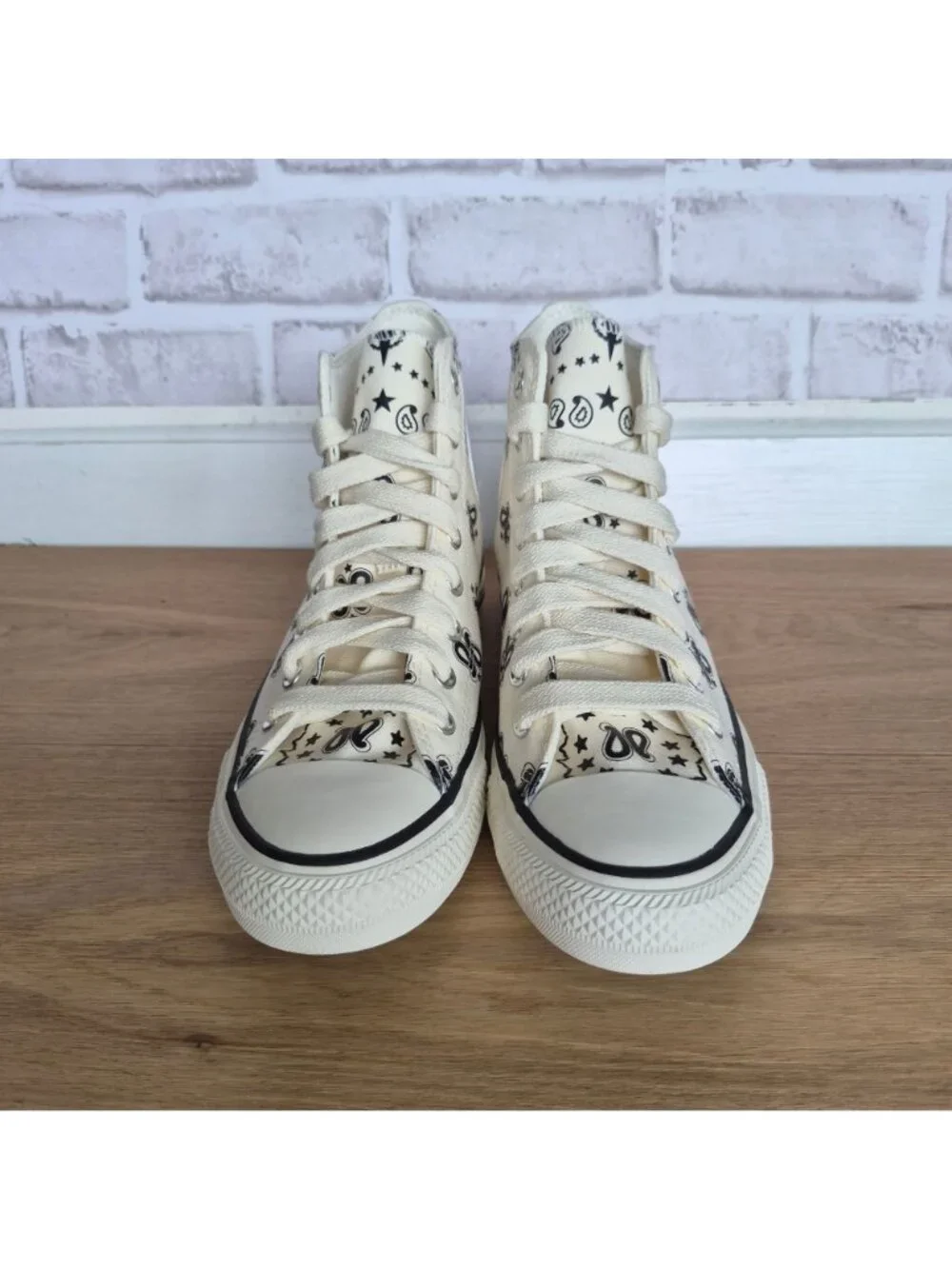 ⭐Converse Chuck Taylor High Paisley Sz 6.5 Men's shoes Sneaker Black A15810F